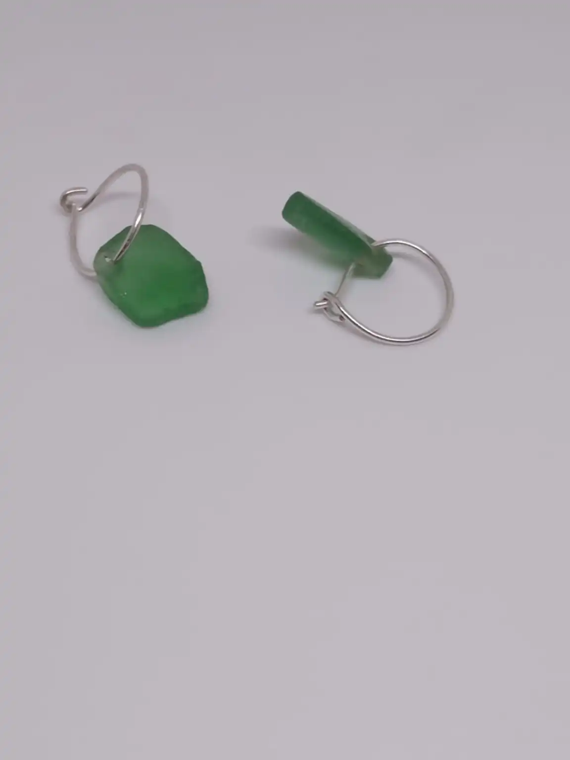 Pendientes cristales playa